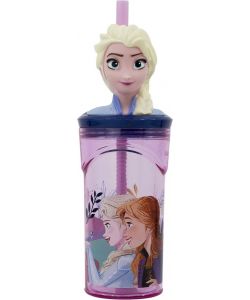 Borraccia per bambine in plastica Frozen 360 ml