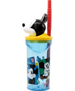 Borraccia per bambini in plastica Mickey Mouse 360 ml