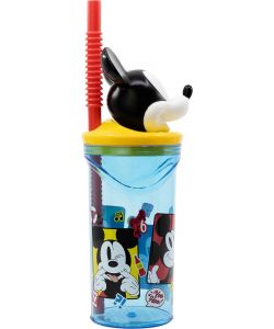 Borraccia per bambini in plastica Mickey Mouse 360 ml