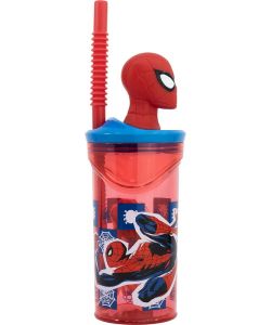 Borraccia per bambini in plastica Spiderman 360 ml