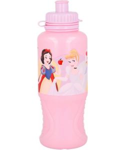 Borraccia per bambine in plastica Principesse 400 ml