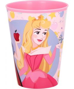 Bicchiere in plastica per bambine Principesse Disney 260 ml