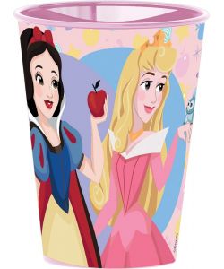 Bicchiere in plastica per bambine Principesse Disney 260 ml