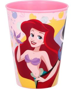 Bicchiere in plastica per bambine Principesse Disney 260 ml