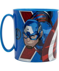 Tazza in plastica adatta a microonde Avengers Marvel 350 ml