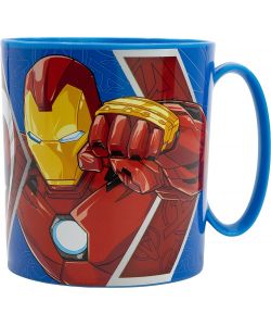 Tazza in plastica adatta a microonde Avengers Marvel 350 ml