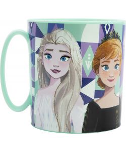 Tazza in plastica adatta a microonde Frozen Disney 350 ml