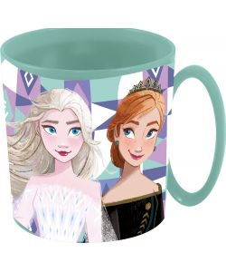 Tazza in plastica adatta a microonde Frozen Disney 350 ml