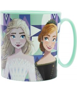 Tazza in plastica adatta a microonde Frozen Disney 350 ml