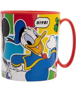 Tazza in plastica adatta a microonde Mickey Mouse Disney 350 ml