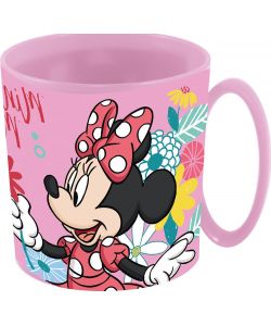 Tazza in plastica adatta a microonde Minnie Disney 350 ml