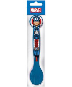 Set 2 posate in plastica Avengers Marvel