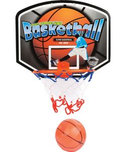 Mini tabellone con canestro da basketball pallina inclusa
