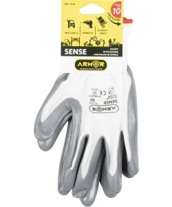 Guanti Sense tg. 10 poliestere e palmo in nitrile