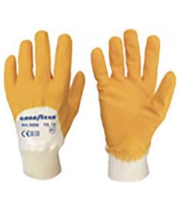 Guanti in cotone e nitrile mod.G5050 taglia 10 giallo/bianco Lavoro