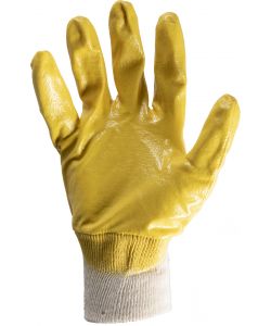 Guanti in cotone e nitrile mod.G5050 taglia 10 giallo/bianco Lavoro