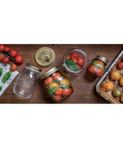 Bormioli Vaso 4 Stagioni 250 cc - Barattolo in vetro trasparente per cibi