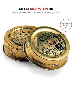 Bormioli Tappi per Barattoli - Metallo - 56 mm