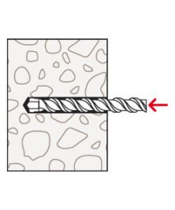 Fischer Tasselli Ancoranti Metallici SLM 6 con Vite - 12x45 mm - 50 Pz