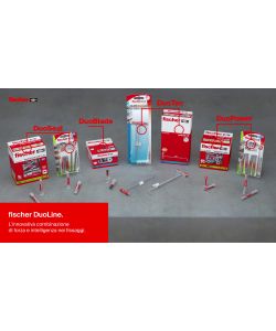 Fischer Tasselli con Vite DUOPOWER - Nylon Universale 6x30mm