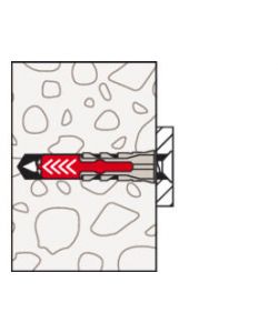 Fischer Tasselli con Vite DUOPOWER - Nylon Universale 6x30mm