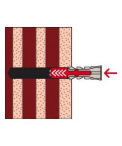 Fischer Tasselli con Vite DUOPOWER - Nylon Universale 6x30mm