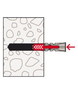 Fischer Tasselli con Vite DUOPOWER - Nylon Universale 6x30mm