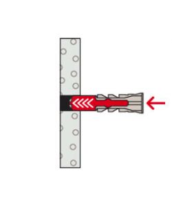 Fischer Tasselli con Vite per Murature e Cartongesso - 8mm 40mm