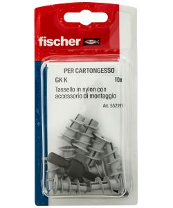 Fischer Tasselli per Cartongesso GK K - Nylon - 22 mm