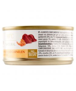 Almo Nature HFC Natural Tonno Gamberetti per Gatti 70g Alimento Umido