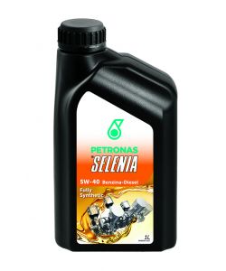 Selenia Olio Motore Sintetico 5W40 1L per Benzina e Diesel
