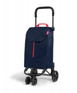 Carrello Twin Blu con 4 ruote 50 l Gimi