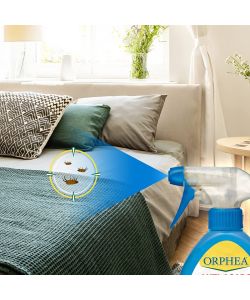Orphea Spray Antiacaro Profumo Floreale per Tessuti e Materassi 150 ml