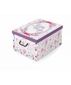 Domopak Living Scatola con Maniglie - Assortiti - 39x50x24 cm