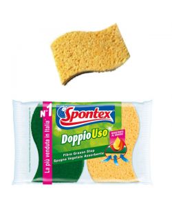 Spugna Abrasiva Verde Doppio Uso      Pz 2 Spontex