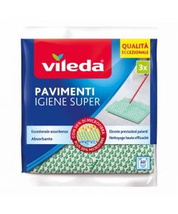 Panno per pavimenti Igiene Super Pz 3 cm 50x45 Vileda