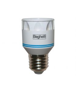 Beghelli Portalampada Anti Black-Out E27 Bianco 230V Ricaricabile 72mm