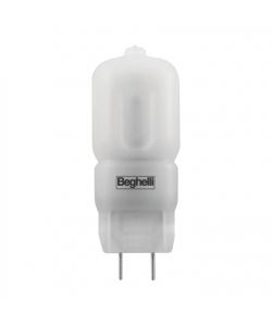 Beghelli Lampadina LED G4 1,5W 4000K Bianco 12x37mm 100 Lumen