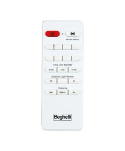 Beghelli Proiettore Nero LED Floodlight 20W con Sensori di Movimento