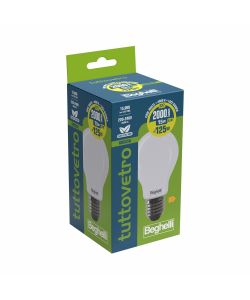 Lampadina a Led Tuttovetro Goccia 15W E27 4K Luce Bianca