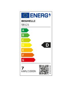 Beghelli 3 Lampadine Lite Led Goccia E27 - 7W 1000lm 4000K