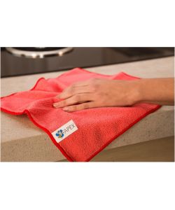 Apex Set 5 Panni Microfibra Colorati 30x38 cm per Pulizia Casa