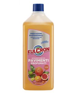 Fulcron Detergente Neutro per Pavimenti Agrumi 1L - Senza Risciacquo