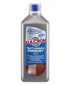 Fulcron Trattamento Parquet 3 in 1 - Protegge, Lucida, Deterge - 1L