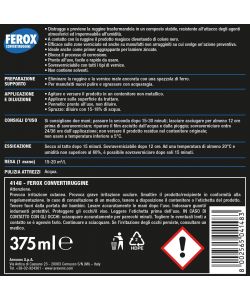 Arexons Convertiruggine Ferox 375 ml - Protezione Superfici Ferrose