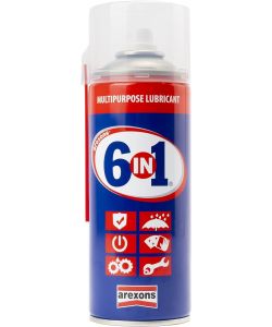 6 in 1 Spray lubrificante 400 ml Arexons