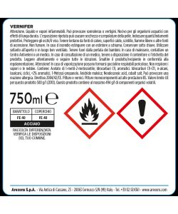 Arexons Vernice Gel Antiruggine Vernifer Marrone Brillante 750 ml
