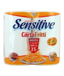 Sensitive Pannocarta fritti 3 veli 2 rotoli