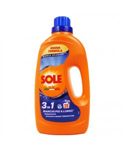 Sole Detersivo Lavatrice Liquido Bianco Splendente 1.305L 29 Lavaggi