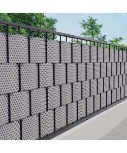 TENAX Striscia Frangivista 19x205 cm Grigio Chiaro/Antracite HDPE